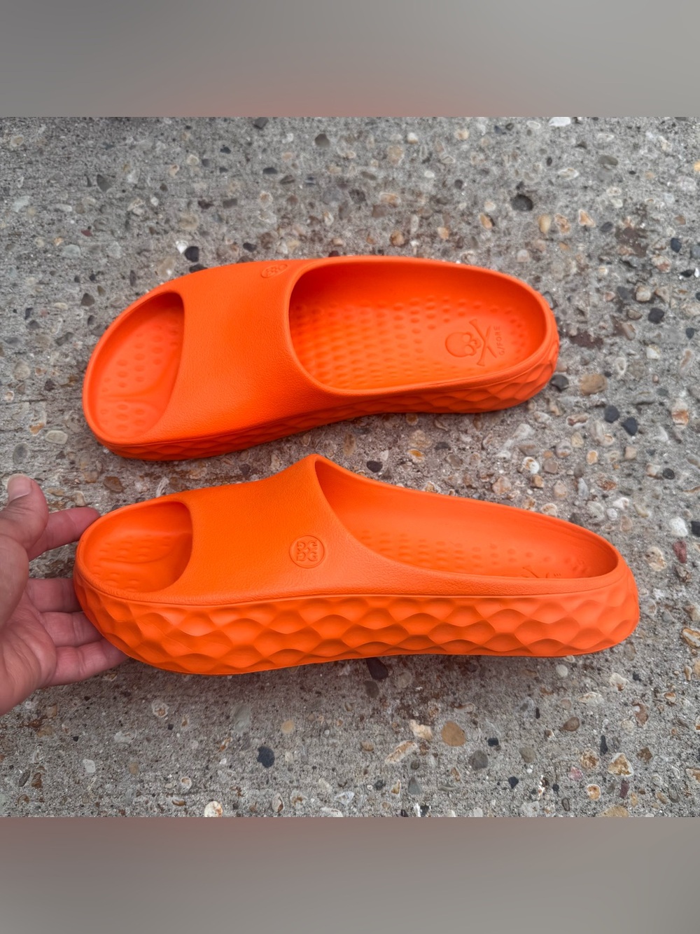 GFORE G/Slide Street Shoe in Exotic Orange Mens Size 9 - Picture 6 of 10